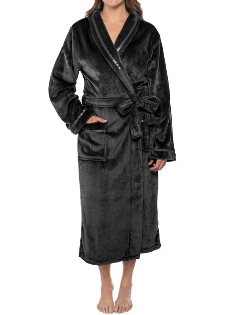 fuzzy bathrobe with hood|women's robes long fuzzy warm.